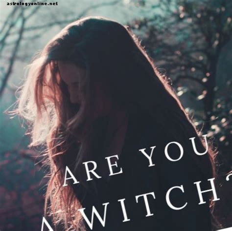 Signs of being a witch